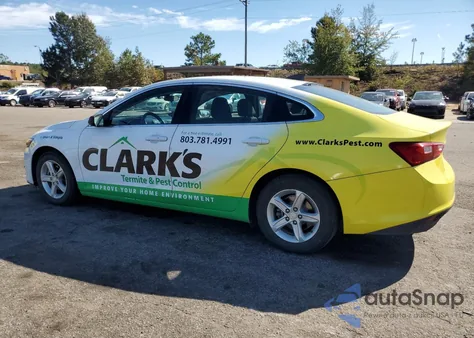 2020 Chevrolet Malibu Ls из США, поврежденный, VIN 1G1ZB5ST0LF017817